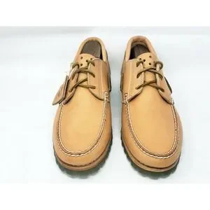 NEW Mens TIMBERLAND \'Bare Naked\' Light Brown Horween Leather Boat Shoes 11.5 06 Timberland | Shoes | New Mens Timberland Bare Naked Light  main image 2